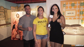 Caldo trio con troie vivaci jessie andrews e marie mccray