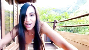 Saporita sveltina tutti'aperto con vivace bionda leenda